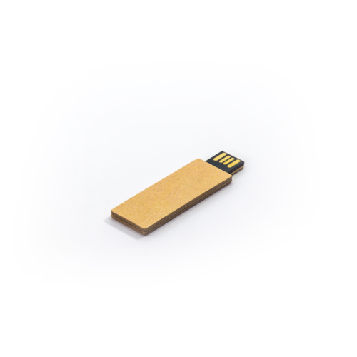 Slim Rectangular Cardboard USB Drive