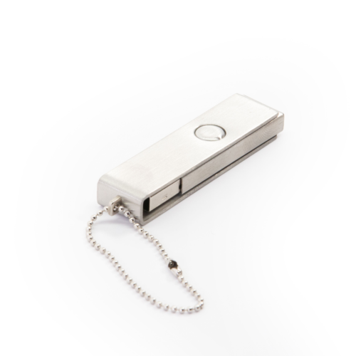 Metal Swivel USB Drive Silver