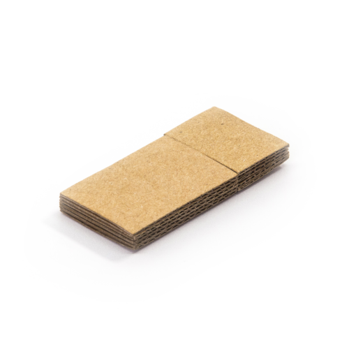 Rectangular Cardboard USB Drive Dark