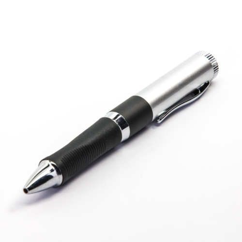 Rubber Grip Pen USB Drive Black