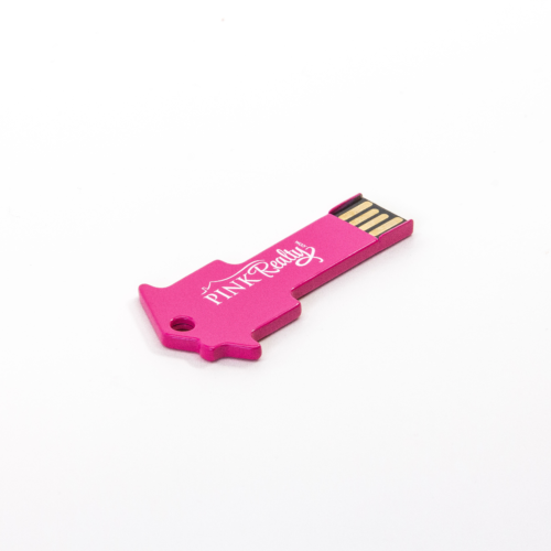 House Key USB Drive Pink