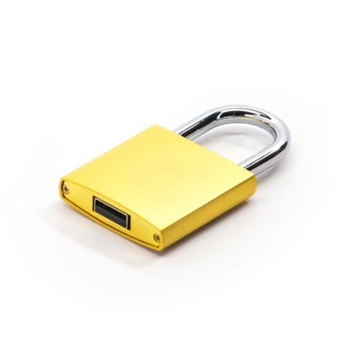 Padlock USB Drive Gold
