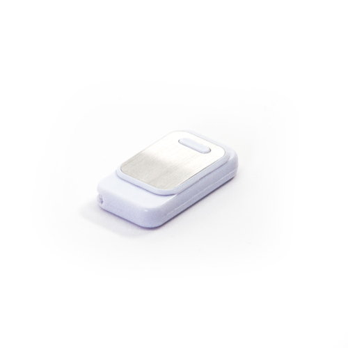 Mini Brushed Slider USB Drive White