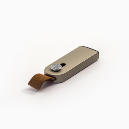 Leather Band Slider USB Drive