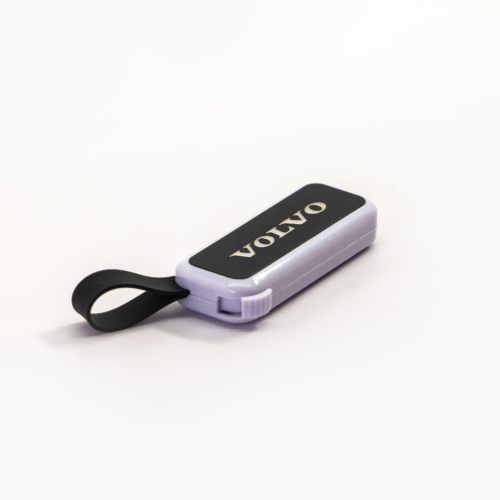 LED Metal Stick USB Drive White