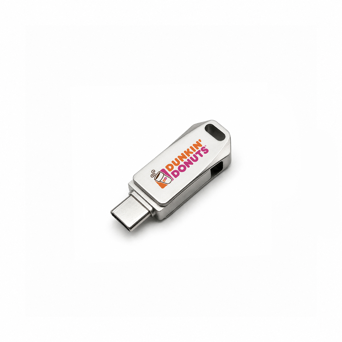 OTG Type C Mini Metal Swivel Drive 2