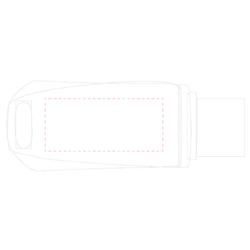 Otg type c mini metal swivel 2 back Image