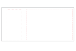 Rectangular wood xl front Image