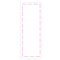 White gift box standard side Image