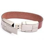 Leather Wristband Custom Flash Drive