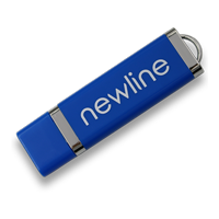 Check out the Chrome Trimmed custom flash drive